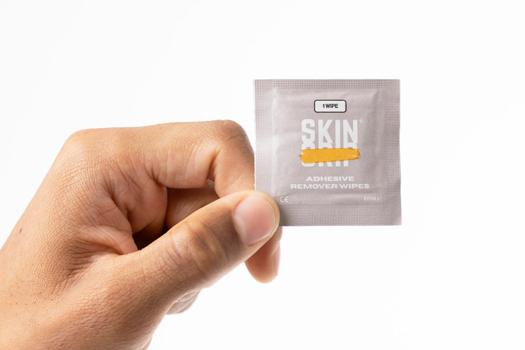 Skin Grip adhesive remover wipe sachet