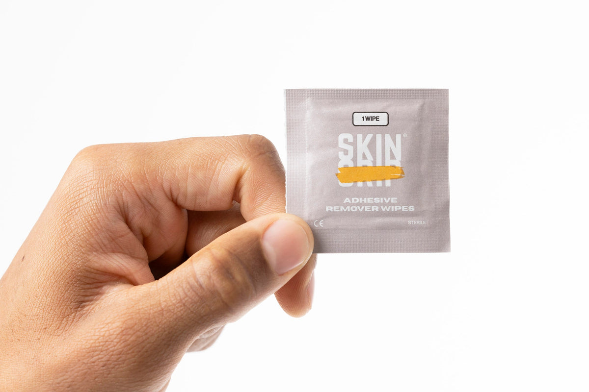 Skin Grip adhesive remover wipe sachet